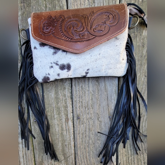 Myra Bag Handbags - MYRA Cowhide Genuine leather bag